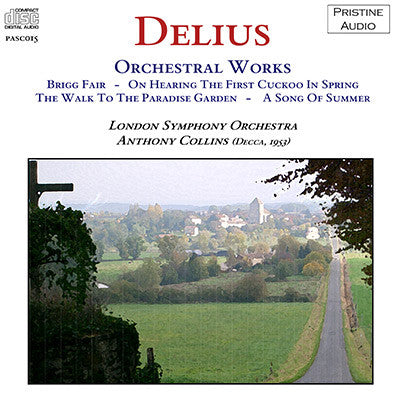 COLLINS Delius: Orchestral Works (1953) - PASC015