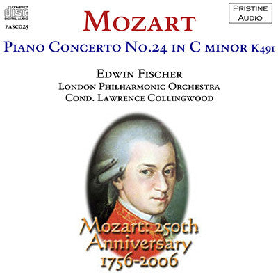 FISCHER Mozart: Piano Concerto No. 24 (1937) - PASC025