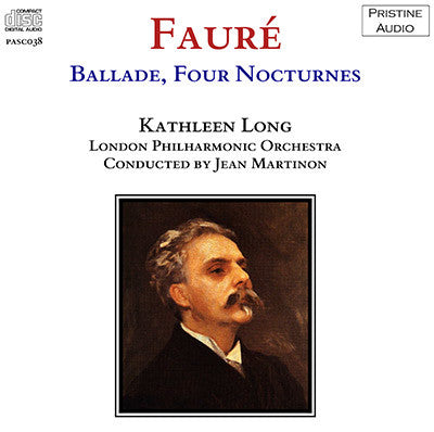 LONG Fauré: Ballade, Four Nocturnes (1954) - PASC038