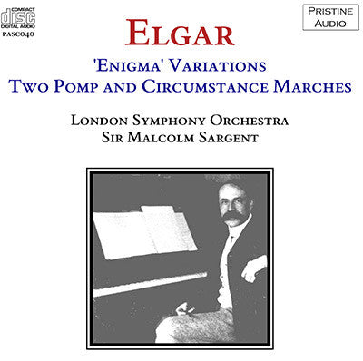 SARGENT Elgar: Enigma Variations, Two Pomp & Circumstance Marches (1953) - PASC040