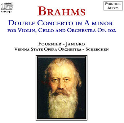 FOURNIER, JANIGRO, SCHERCHEN Brahms: Double Concerto (1951) - PASC042