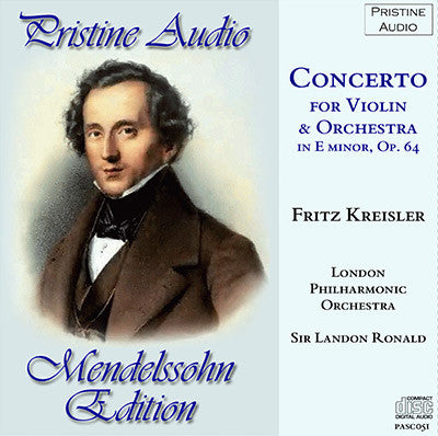 KREISLER Mendelssohn: Violin Concerto (1935) - PASC051