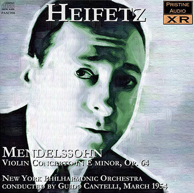 HEIFETZ, CANTELLI Mendelssohn: Violin Concerto (1954) - PASC094