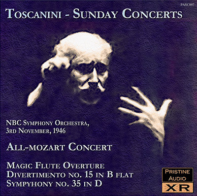TOSCANINI All-Mozart Concert (1946) - PASC097