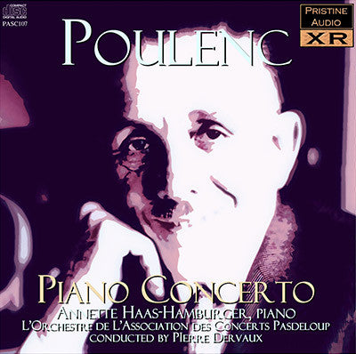 HAAS-HAMBURGER Poulenc: Piano Concerto (1952) - PASC107