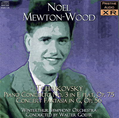 MEWTON-WOOD Tchaikovsky: Piano Concerto No. 3; Concert Fantasia (1952) - PASC126 - CD