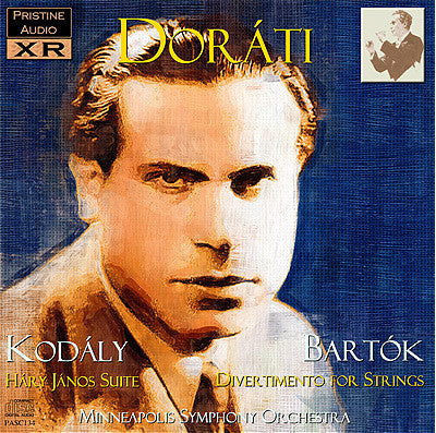 DORÁTI Kodály: Hary Janos Suite, Bartók: Divertimento for Strings (1950) - PASC134