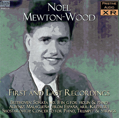 MEWTON-WOOD First and Last Recordings: Albéniz, Beethoven, Shostakovich (1941/53) - PASC135