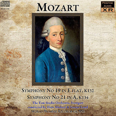 MICHEAL, LUND Mozart: Symphonies 19 and 21 (1951) - PASC156