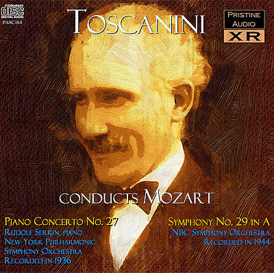 TOSCANINI Mozart: Piano Concerto No. 27, Symphony No. 29 (1936/44) - PASC164