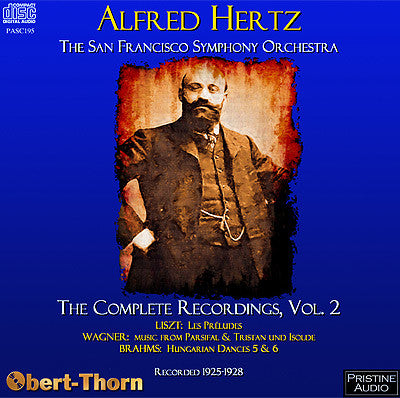 HERTZ Complete San Francisco Recordings, Volume 2 (1925-28) - PASC195