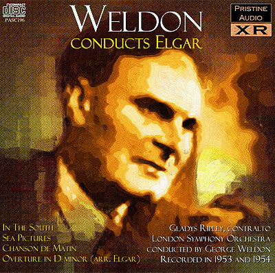 WELDON Elgar: In The South, Sea Pictures, Chanson de Matin, Overture (1953/54) - PASC196