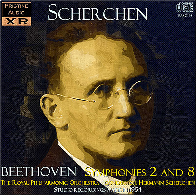 SCHERCHEN Beethoven: Symphonies 2 and 8 (1954) - PASC198