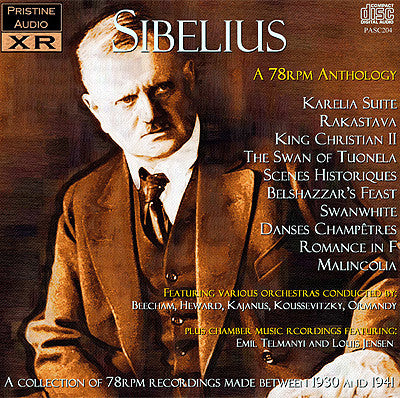 BEECHAM, HEWARD, KAJANUS, KOUSSEVITZKY, ORMANDY conduct Sibelius (1930-41) - PASC204