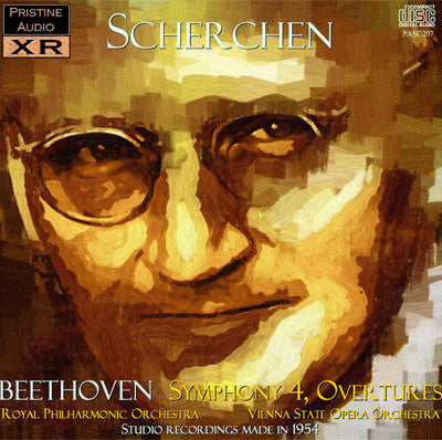 SCHERCHEN Beethoven: Symphony No. 4, Six Overtures (1954) - PASC207