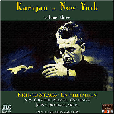 KARAJAN in New York Vol. 3: R. Strauss - Ein Heldenleben (1958) - PASC225