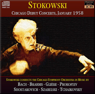 STOKOWSKI Chicago Debut Concerts (1958) - PASC242