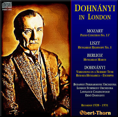 DOHNÁNYI in London (1928/31) - PASC252