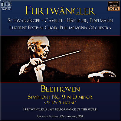 FURTWÄNGLER Beethoven: Symphony No. 9 'Choral' (1954
