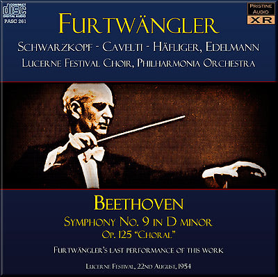 FURTWÄNGLER Beethoven: Symphony No. 9 'Choral' (1954) - PASC261