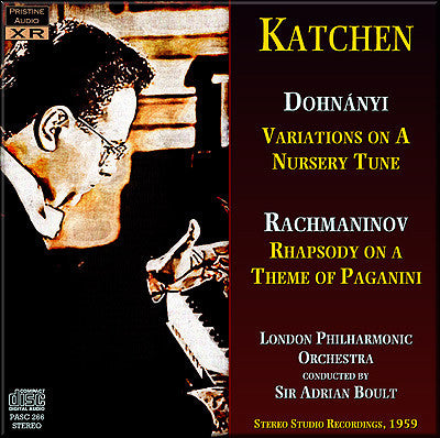 KATCHEN plays Dohnányi & Rachmaninov (1959) - PASC266