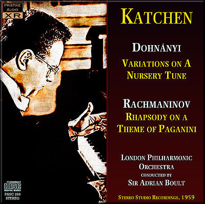 Katchen Cd Julius Katchen – Pristine Classical