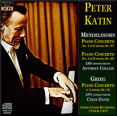 KATIN Mendelssohn and Grieg: Piano Concertos (1956/59) - PASC279