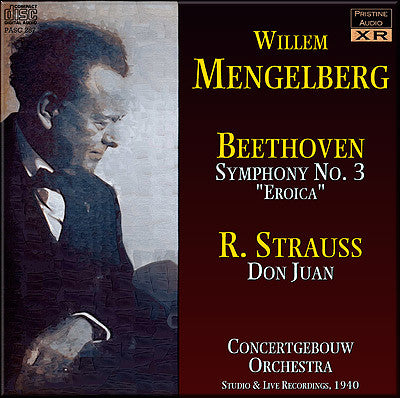 MENGELBERG Beethoven: Symphony No. 3 & R. Strauss: Don Juan (1940)- PASC287