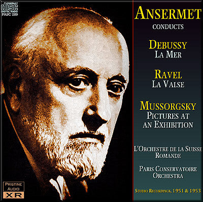 ANSERMET conducts Debussy, Ravel and Mussorgsky (1951/53) - PASC289