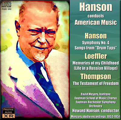 HANSON conducts American Music, Vol. 1 (1952-54) - PASC292