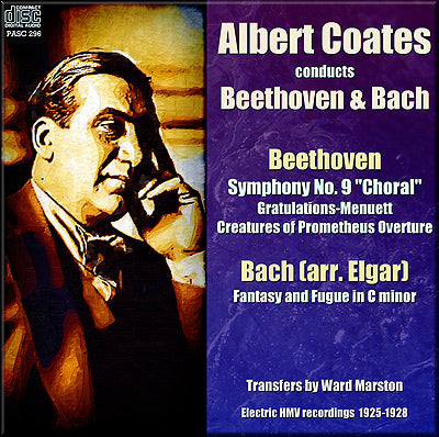 COATES conducts Beethoven and Bach (1925/28) - PASC296