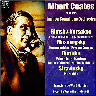 COATES conducts Rimsky, Mussorgsky, Borodin & Stravinsky (1926-30) - PASC304