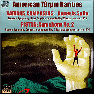 American 78rpm Rarities - Genesis Suite, PISTON Symphony No. 2 (1944-46) - PASC306