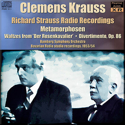 KRAUSS Richard Strauss Radio Recordings (1953/4) - PASC311