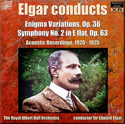 ELGAR conducts Enigma Variations, Symphony No. 2 (1920-25) - PASC313