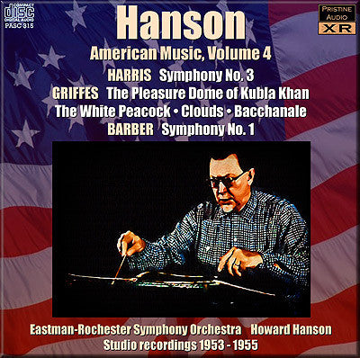 HANSON conducts American Music, Vol. 4 (1953-55) - PASC315