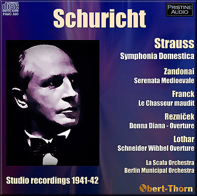 SCHURICHT conducts R. Strauss, Franck et al (1941-42) - PASC320