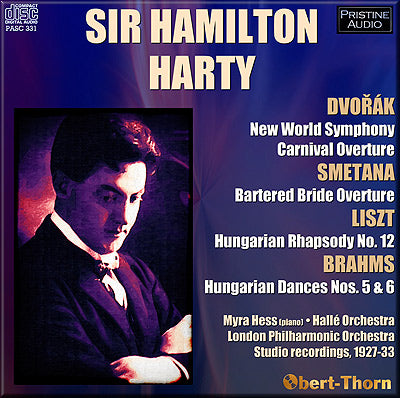 HARTY conducts Dvořák, Brahms, Liszt, Smetana (1927-33) - PASC331