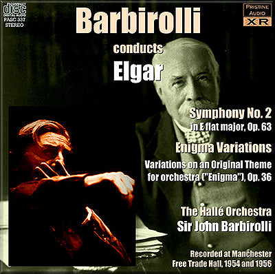 BARBIROLLI conducts Elgar Symphony 2, Enigma Variations (1954/56) - PASC337