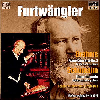 FURTWÄNGLER conducts Brahms Piano Concerto No 2, Schumann Piano Concerto (1942) - PASC347