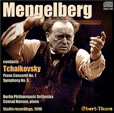 MENGELBERG Tchaikovsky: Piano Concerto No. 1, Symphony No. 5 (1940) - PASC348