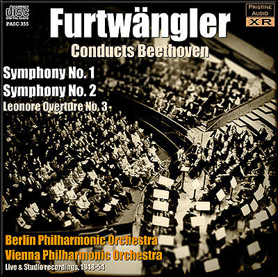 FURTWÄNGLER conducts Beethoven Symphonies 1 & 2, Leonore No. 3 (1948-54) - PASC355