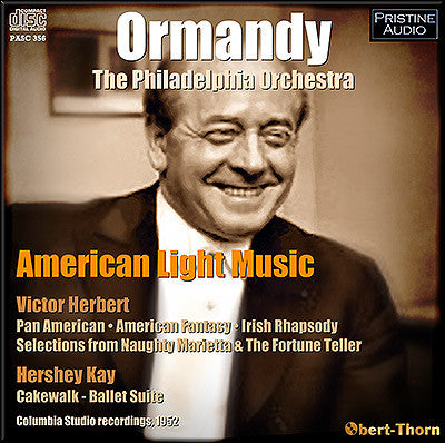 ORMANDY conducts American Light Music (1952) - PASC356