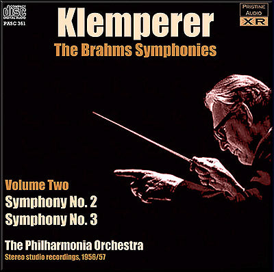 KLEMPERER conducts Brahms Symphonies Volume 2 (1956/57) - PASC361
