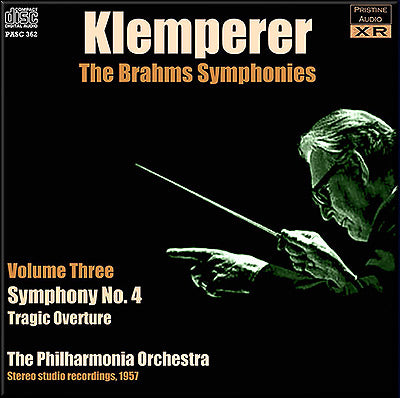 KLEMPERER conducts Brahms Symphonies Volume 3 (1957) - PASC362