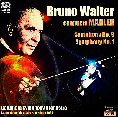 WALTER Mahler: Symphonies 1 & 9 (1961) - PASC376