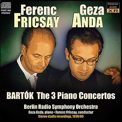 BARTOK The Three Concertos for Piano and Orchestra (1959/60) - PASC388