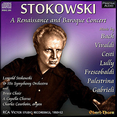 STOKOWSKI A Renaissance and Baroque Concert (1950/52) - PASC391