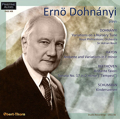 DOHNÁNYI plays Dohnányi, Haydn, Beethoven, Schumann (1951/56) - PASC408
