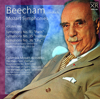 BEECHAM conducts Mozart, Volume 1 (1915-54) - PASC409